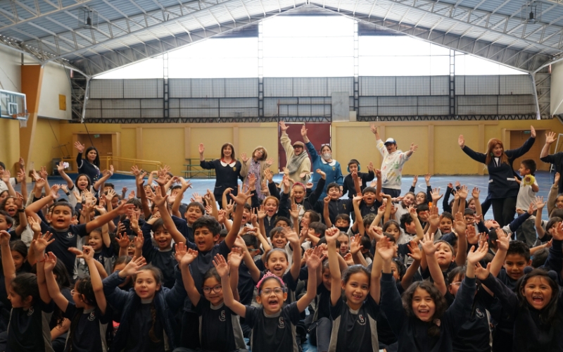 Estudiantes de básica disfrutaron de la obra